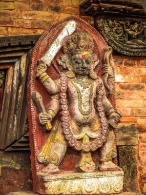 Manzara ve doğa Annapurna koruma alanında Nepal