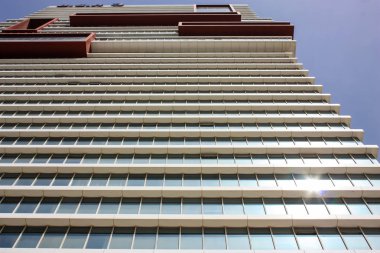 Tel Aviv İsrail 22 Mart 2018 Tel Aviv City İsrail öğleden sonra binaların görünümü