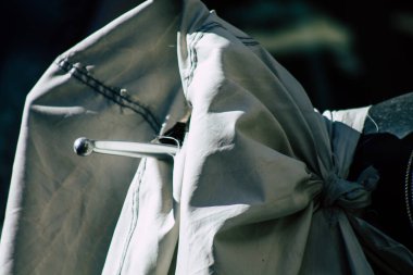 Tel Aviv İsrail 20 Aralık 2019 öğleden sonra Tel Aviv sokaklarında park etmiş bir scooter görüntüsü