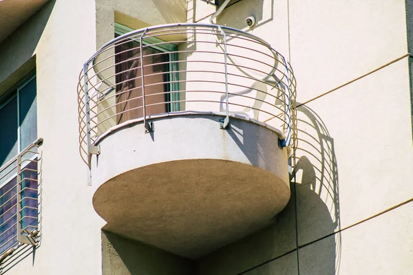 Tel Aviv Israel Fevereiro 2020 Vista Fachada Edifício Moderno Nas — Fotografia de Stock