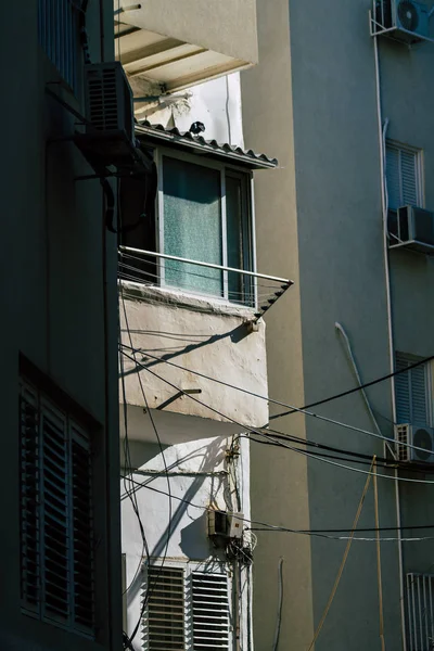 Tel Aviv Israel Fevereiro 2020 Vista Fachada Edifício Moderno Nas — Fotografia de Stock