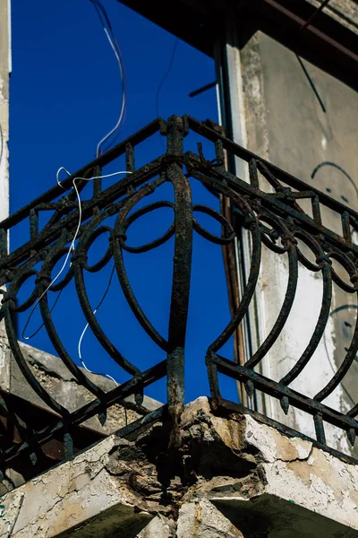 Tel Aviv Israël Février 2020 Vue Une Vieille Maison Abandonnée — Photo