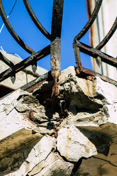 Tel Aviv Israël Février 2020 Vue Une Vieille Maison Abandonnée — Photo