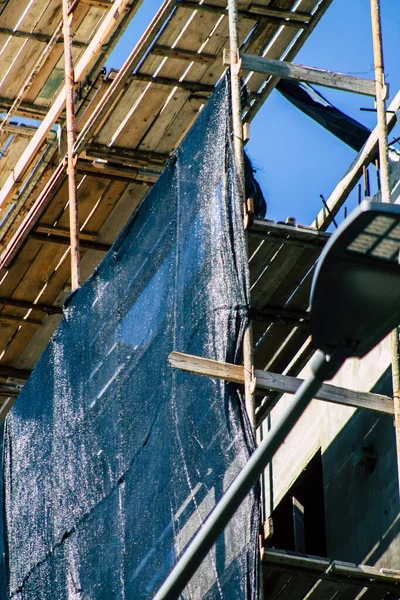 Tel Aviv Israël Février 2020 Vue Nouveau Bâtiment Construction Dans — Photo