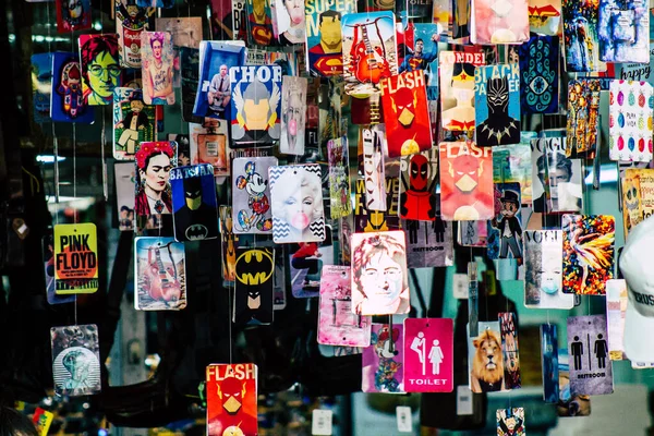 Tel Aviv Israel Fevereiro 2020 Fecho Objetos Decorativos Vendidos Uma — Fotografia de Stock