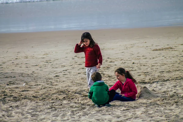 Tel Aviv Israel Febrero 2020 Vista Niños Israelíes Identificados Divirtiéndose —  Fotos de Stock