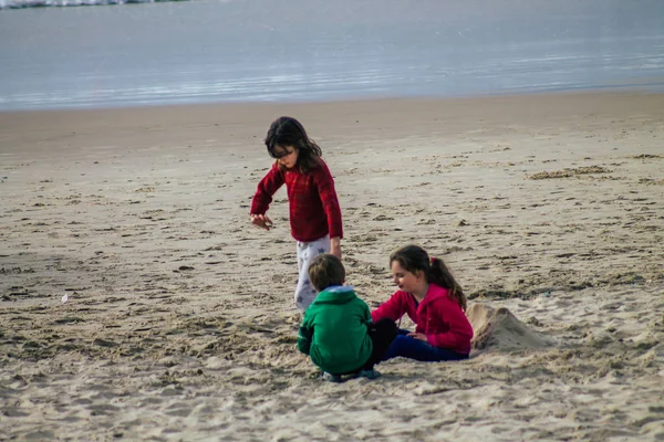 Tel Aviv Israel February 2020 View Unidentified Israeli Kids Having — Stock Photo, Image