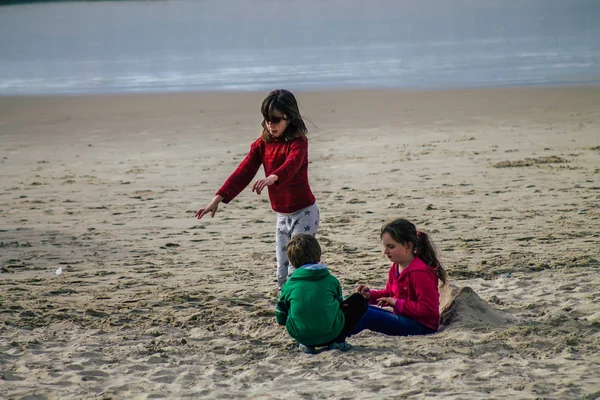 Tel Aviv Israel February 2020 View Unidentified Israeli Kids Having — Stock Photo, Image