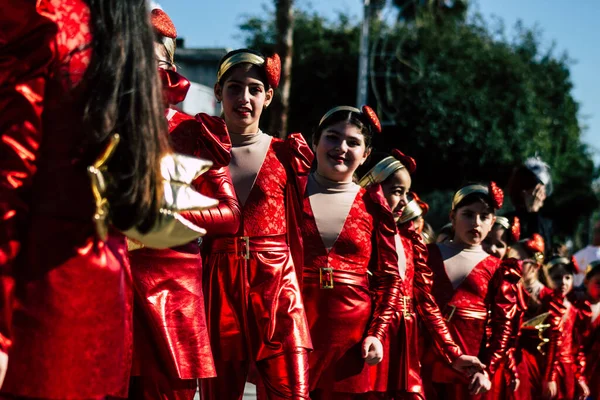 Paphos Cyprus March 2020 View Unidentified People Taking Part Paphos — Stock Photo, Image