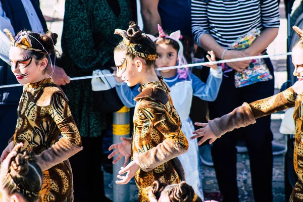 Paphos Cyprus March 2020 View Unidentified People Taking Part Paphos — Stock Photo, Image