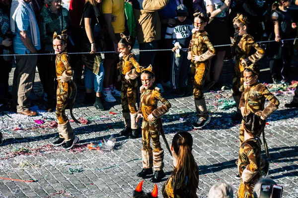 Paphos Cyprus March 2020 View Unidentified People Taking Part Paphos — Stock Photo, Image