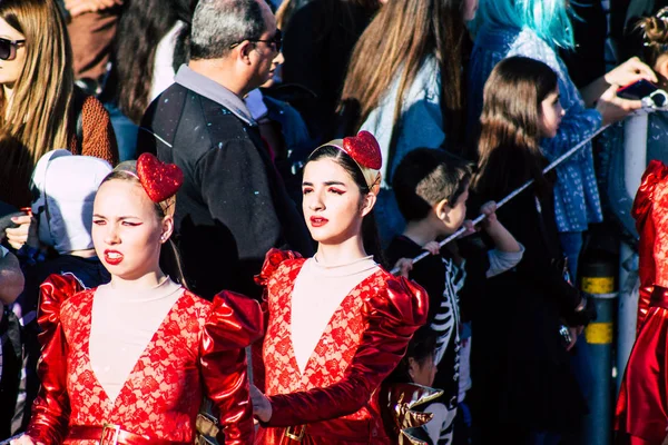 Paphos Cyprus March 2020 View Unidentified People Taking Part Paphos — Stock Photo, Image