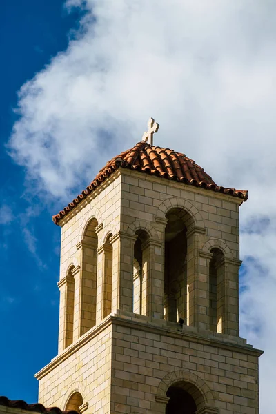 Paphos Zypern Februar 2020 Blick Auf Eine Orthodoxe Kirche Der — Stockfoto