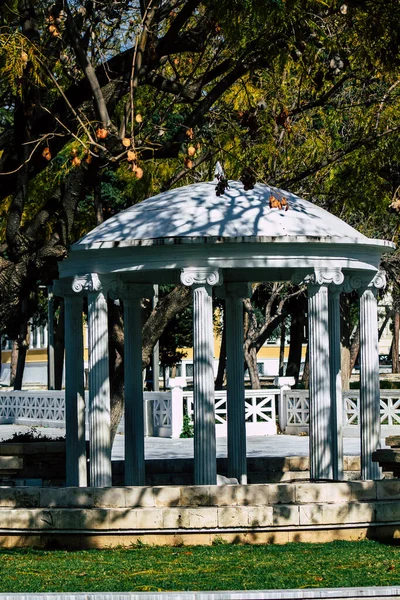 Paphos Chipre Março 2020 Vista Praça Prefeitura Paphos Tarde — Fotografia de Stock