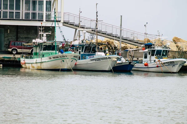 Limassol Zypern März 2020 Blick Auf Boote Die Nachmittag Der — Stockfoto