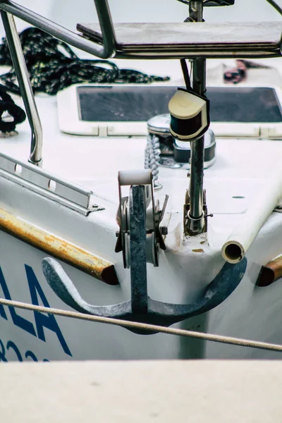 Limassol Chypre Mars 2020 Vue Des Bateaux Amarrés Dans Marina — Photo