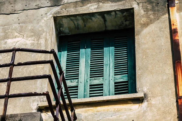 Limassol Chipre Marzo 2020 Vista Una Fachada Edificio Las Calles — Foto de Stock