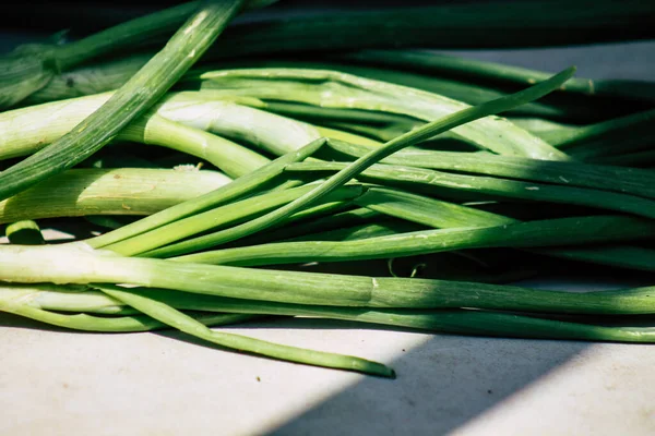 리마솔 사이프러스 2020 리마솔 시장에서 판매되는 야채의 — 스톡 사진