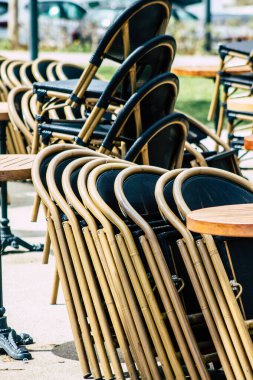 Limasol Kıbrıs Rum Kesimi 16 Mart 2020 Coronavirüs salgını nedeniyle bazı kuruluşların hükümet tarafından kamuoyuna kapalı tutulması