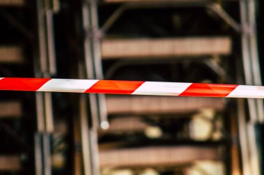 Limasol Kıbrıs Rum Kesimi 16 Mart 2020 Coronavirüs salgını nedeniyle bazı kuruluşların hükümet tarafından kamuoyuna kapalı tutulması