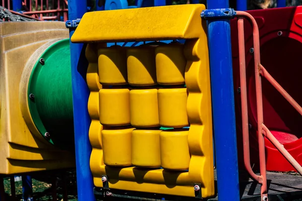 Limassol Zypern März 2020 Blick Auf Einen Spielplatz Ohne Kinder — Stockfoto