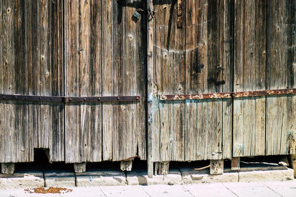 Limassol Cyprus March 2020 View Facade Old House Streets Limassol — Stock Photo, Image