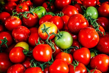 Kudüs İsrail, 18 Ağustos 2018 Mahane Yehuda Pazarı 'nda satılan çeşitli meyvelerin yakın çekimi, Shuk olarak da bilinir, Kudüs' te bir pazar yeri ve Orta Doğu 'nun en ünlülerinden biridir.