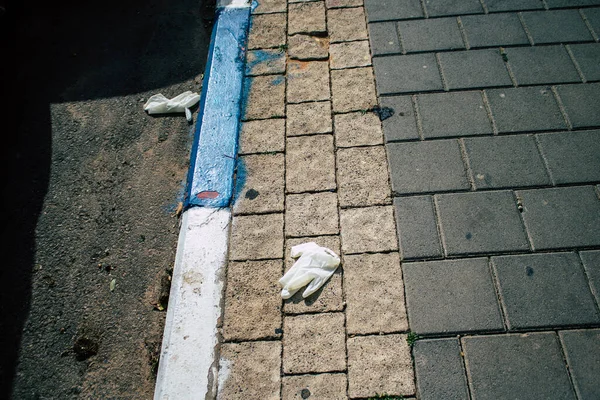 Tel Aviv Israel April 2020 View Glove Streets Tel Aviv — Stock Photo, Image