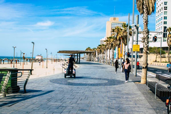 00512 Tel Aviv Israel April 2020 View Israeli Police Force — Stock Photo, Image