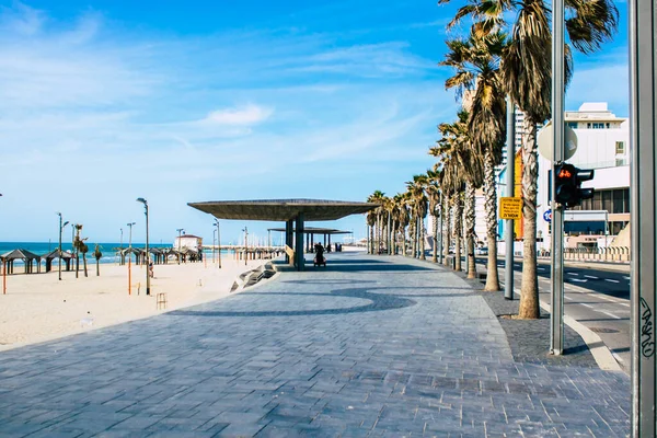 00512 Tel Aviv Israel April 2020 View Israeli Police Force — Stock Photo, Image