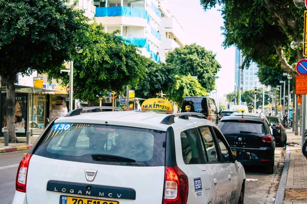 Tel Aviv Srail Nisan 2020 Coronavirüs Yayılmasını Önlemek Için Tel — Stok fotoğraf