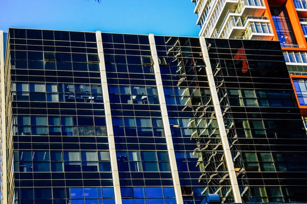 Tel Aviv Israele Gennaio 2018 Veduta Della Facciata Edificio Moderno — Foto Stock