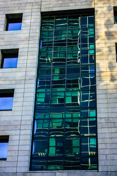 Тель Авив Израиль Января 2018 Вид Фасад Современного Здания Улицах — стоковое фото