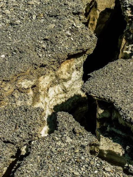 Mar Morto Israel Abril 2018 Fechar Sal Cristalino Mar Morto — Fotografia de Stock