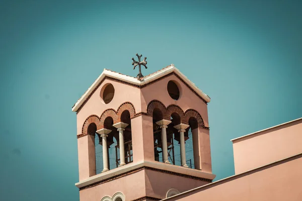 Limassol Chipre Abril 2020 Vista Uma Igreja Ortodoxa Cidade Limassol — Fotografia de Stock