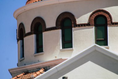 Limasol Kıbrıs Rum Kesimi 20 Nisan 2020, öğleden sonra Limasol kentindeki Ortodoks Kilisesi