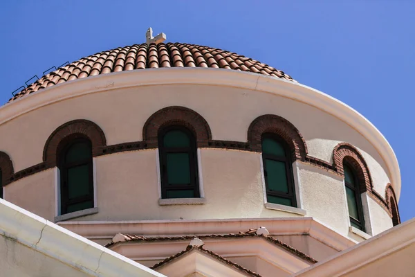 Limassol Cyprus April 2020 View Orthodox Church City Limassol Afternoon — Stock Photo, Image