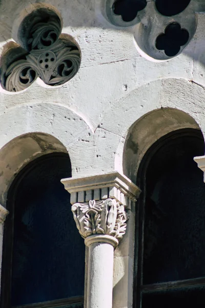 2010 Limassol Cyprus May 2020 Closeup Architecture Greek Orthodox Carhedral — 스톡 사진