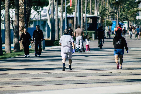 Limasol Kıbrıs Rum Kesimi Mayıs 2020 Coronavirus Salgını Sırasında Öğleden — Stok fotoğraf