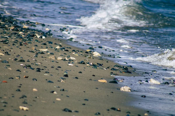 Limassol Chypre Mai 2020 Vue Plage Limassol Dans Après Midi — Photo