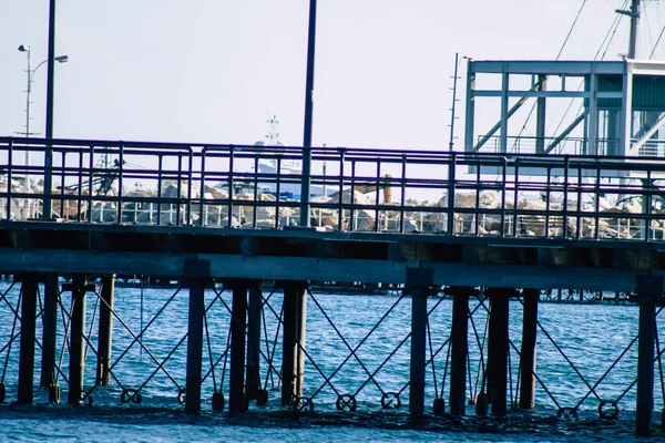 Limassol Cyprus May 2020 View Seafront Promenade Limassol Cyprus Island — Stock Photo, Image