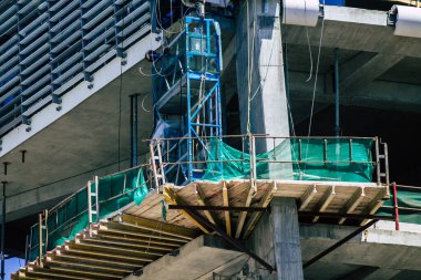 Kıbrıs Rum Kesimi 10 Mayıs 2020 'de Kıbrıs Rum Kesimi' nin Limasol kentinde inşa halindeki yeni bir binanın manzarası