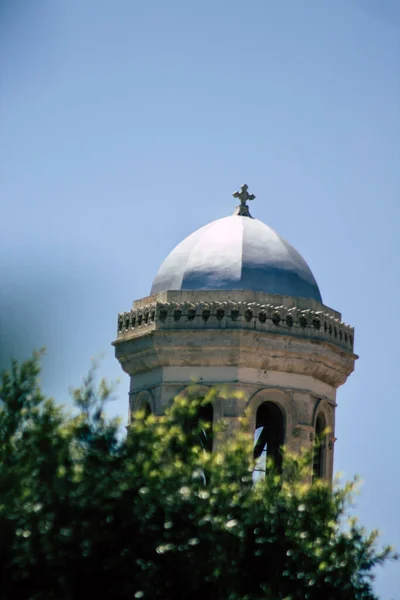 Limassol Cypr Maj 2020 Widok Prawosławny Kościół Limassol Południu — Zdjęcie stockowe