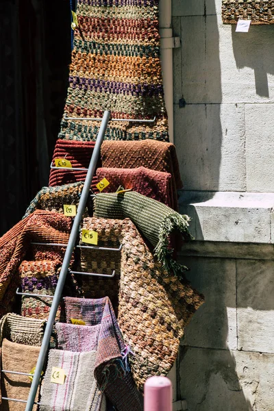 Limassol Chipre Mayo 2020 Acercamiento Objetos Decorativos Vendidos Una Tienda — Foto de Stock