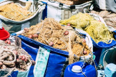 Kıbrıs Rum Kesimi 14 Mayıs 2020, Kıbrıs Rum Kesimi 'ndeki Limasol limanında demirlemiş bir teknenin yakını