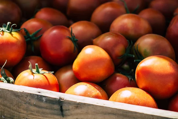 Limassol Cypern Maj 2020 Olika Grönsaker Som Säljs Marknaden Limassol — Stockfoto