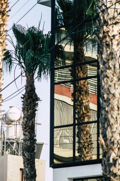 Limassol Cyprus May 2020 View Facade Building Streets Limassol Cyprus — Stock Photo, Image