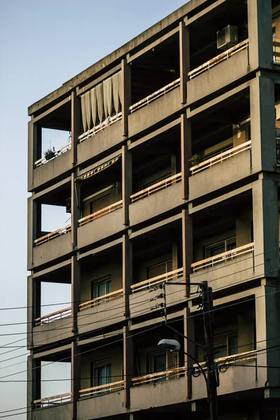 Limassol Chypre Mai 2020 Vue Façade Bâtiment Dans Les Rues — Photo