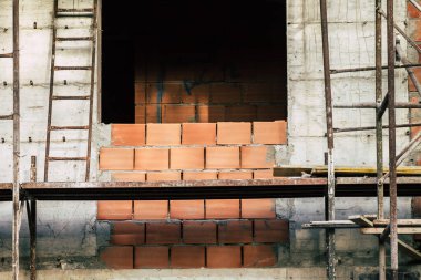 Kıbrıs Rum Kesimi 19 Mayıs 2020 'de Kıbrıs Rum Kesimi' nin Limasol kentinde inşa edilen yeni binanın manzarası