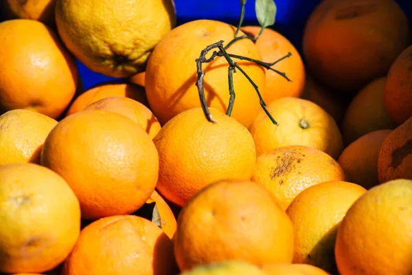 Limassol Chipre Maio 2020 Vista Várias Frutas Frescas Vendidas Mercado — Fotografia de Stock